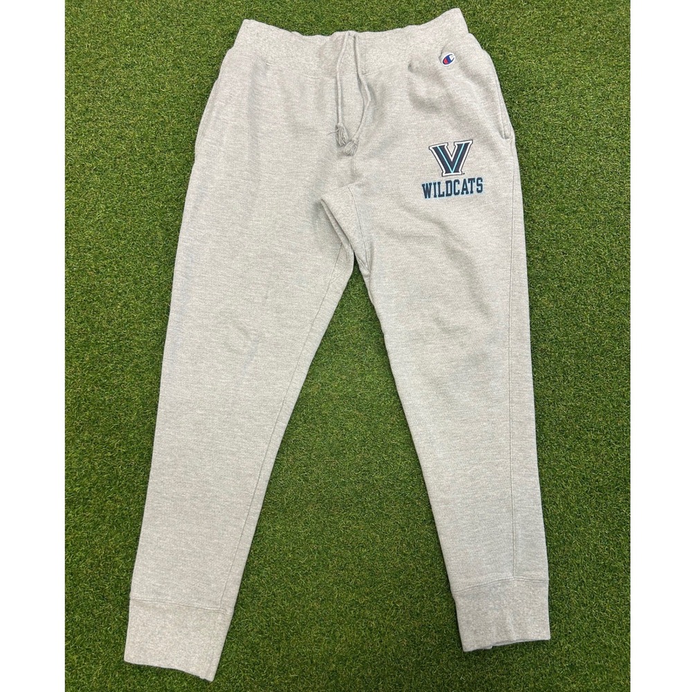Champion Reverse Weave Villanova Wildcats Sweatpants Gray Mens Large Joggers